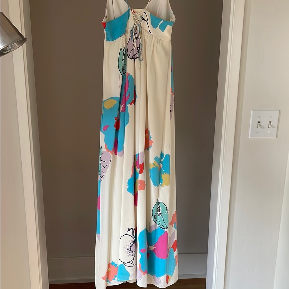 Tibi Colorful Floral Maxi Dress - Picture 5 of 6